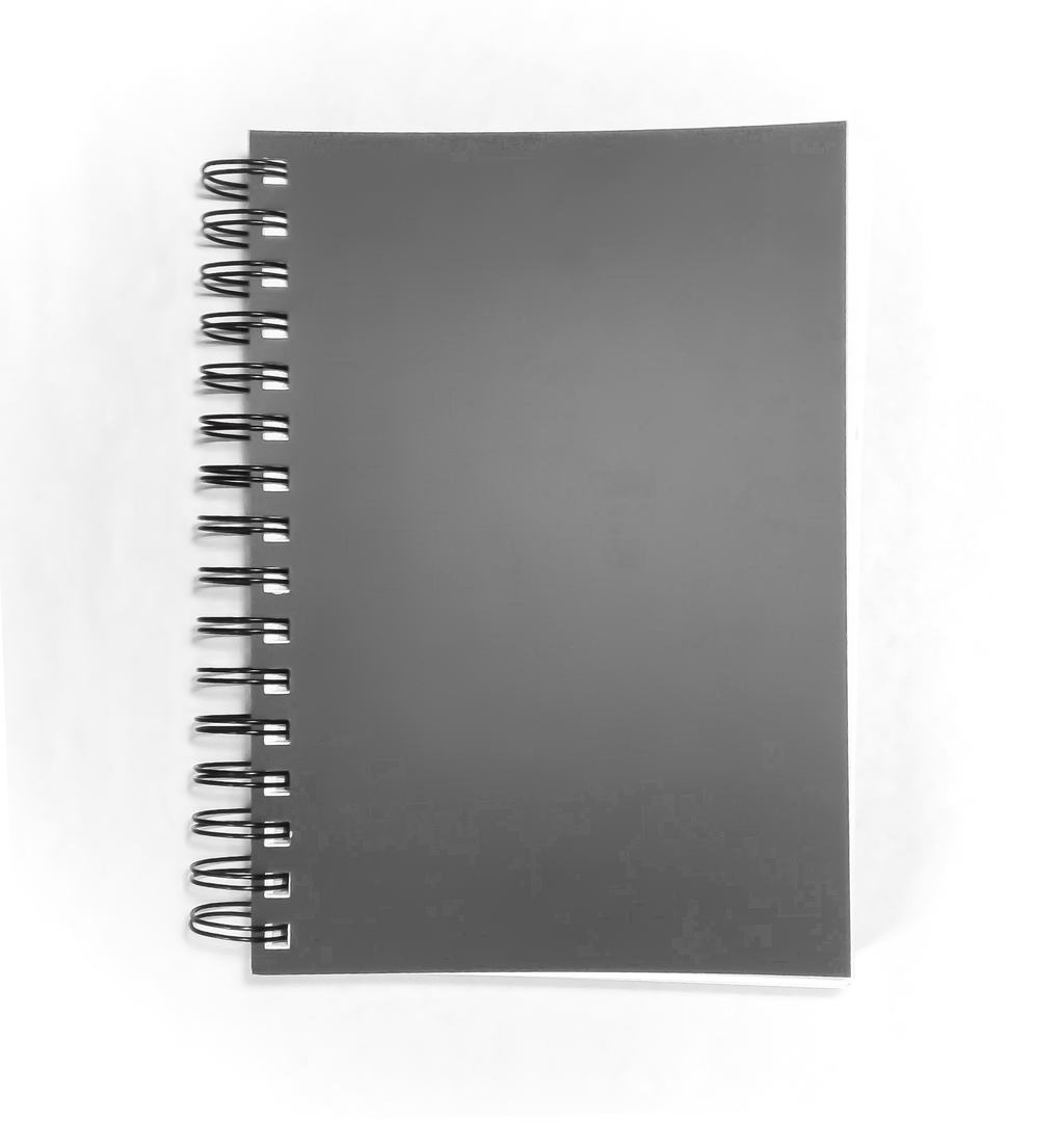 Black Monthly Weekly Daily Tracker Planner